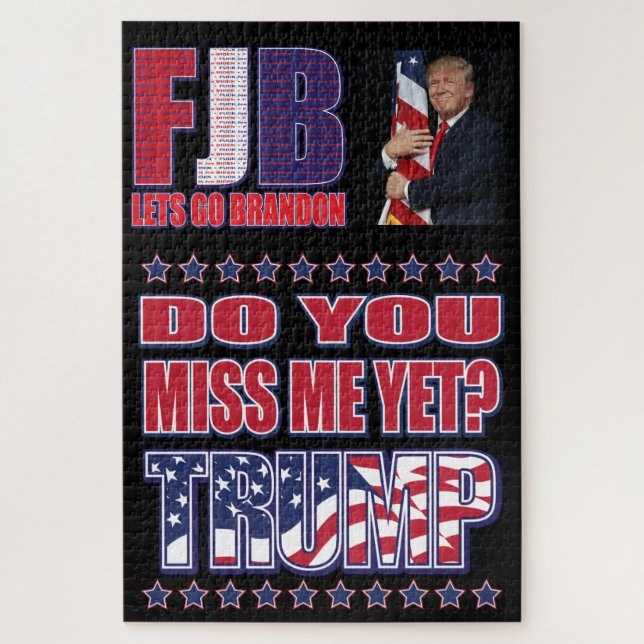 Puzzle FJB - Vamos Brandon - Presidente Trump (Vertical)