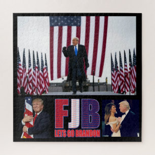 Puzzle FJB - Vamos Brandon - Presidente Trump