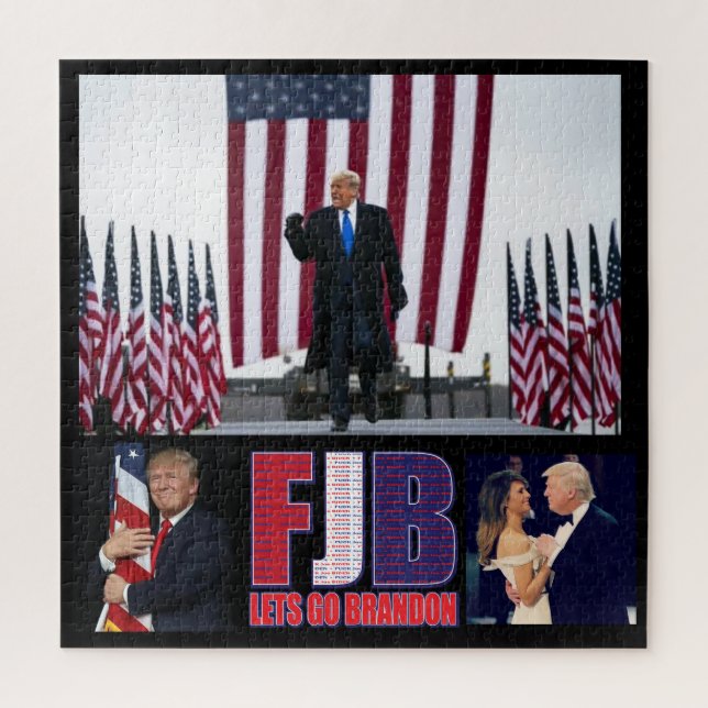 Puzzle FJB - Vamos Brandon - Presidente Trump (Vertical)