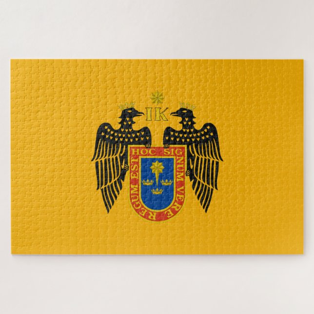 Puzzle Flag of Lima (Peru) (Horizontal)