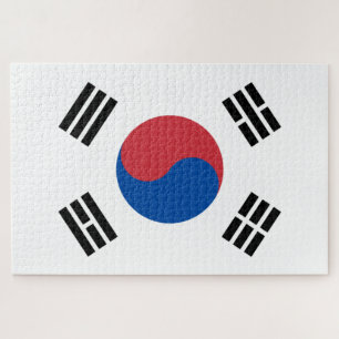 Puzzle Flag of South Korea (ROK)