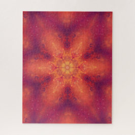 Puzzle Flamante Fiery Phoenix Quemando Copo de Nieve
