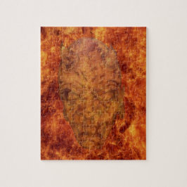 Puzzle Flamante incendio Demonio
