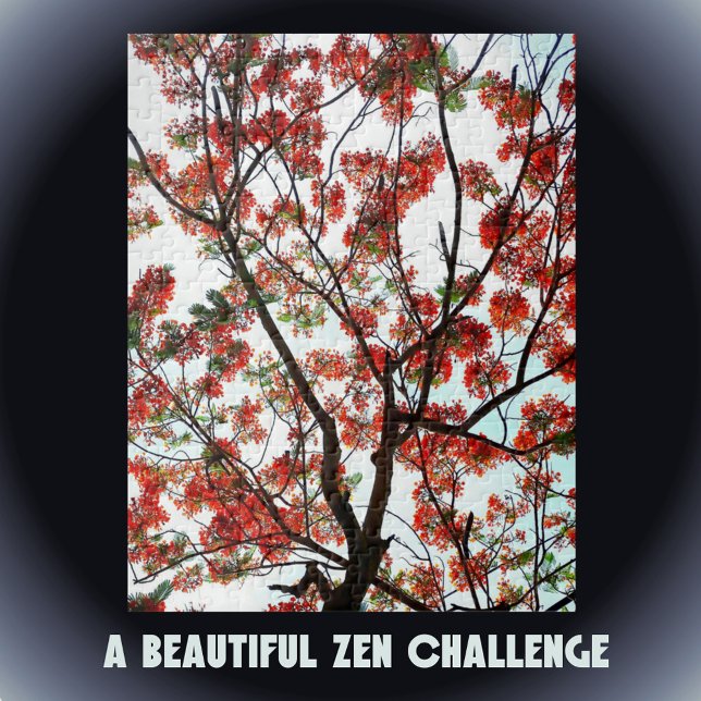 Puzzle Flamboyant Flame Tree Royal Poinciana Photography (Subido por el creador)