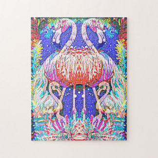 Puzzle Flamingo Duet