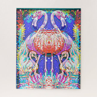 Puzzle Flamingos