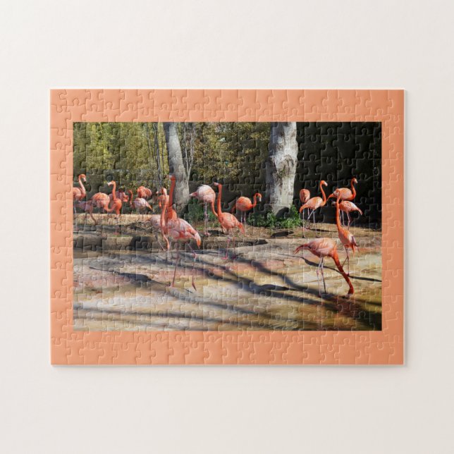 Puzzle Flamingos (Horizontal)
