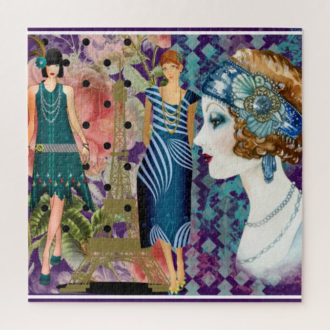 Puzzle Flappers Art Deco (Vertical)