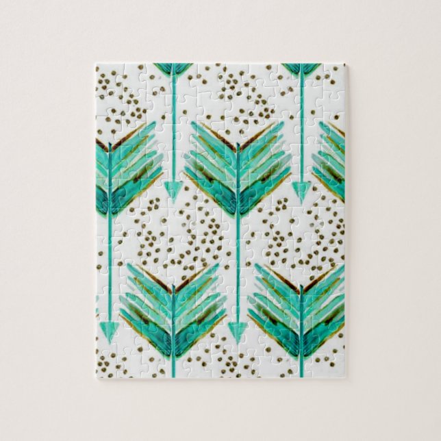 Puzzle Flechas de la pluma (Vertical)
