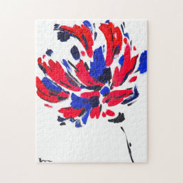 Puzzle Fleur éclatée