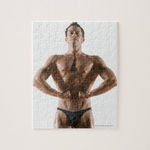 Puzzle Flexing y posando