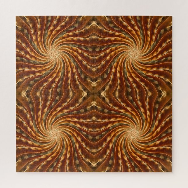 Puzzle Flicker Feather (Vertical)