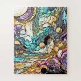 Puzzle Fliesender Goldfluss 