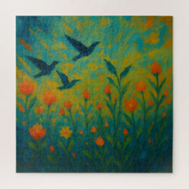 Puzzle Flight Through Color