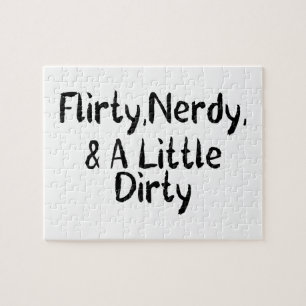 Puzzle Flirty Nerdy y un poco sucio