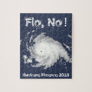 Puzzle ¡Flo, no! Huracán Florencia 2018