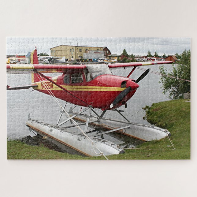 Puzzle Float Plane Lake Hood 22 (Horizontal)