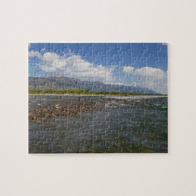 Puzzle Floating Down the Snake River II (Horizontal)