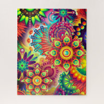 Flor abstracta boho
