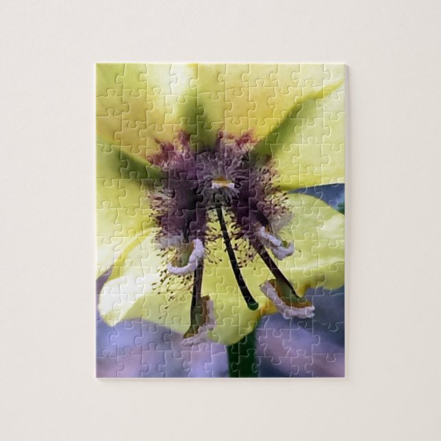 Puzzle Flor Amarilla 3 (Vertical)