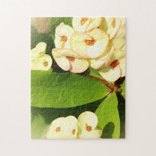 Puzzle flor artificial