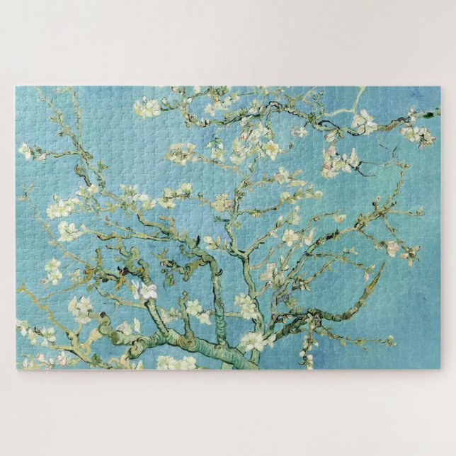 Puzzle Flor de almendros blancos por Vincent Van Gogh (Horizontal)