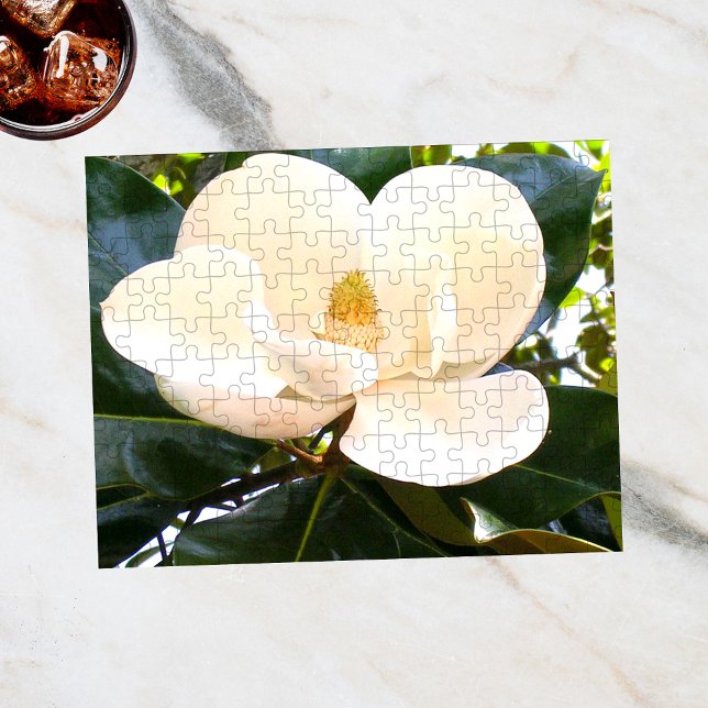Puzzle Flor de árbol botánico Magnolia Blossom (Subido por el creador)