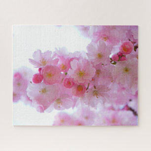 Puzzle Flor de árbol de cerezo japonés