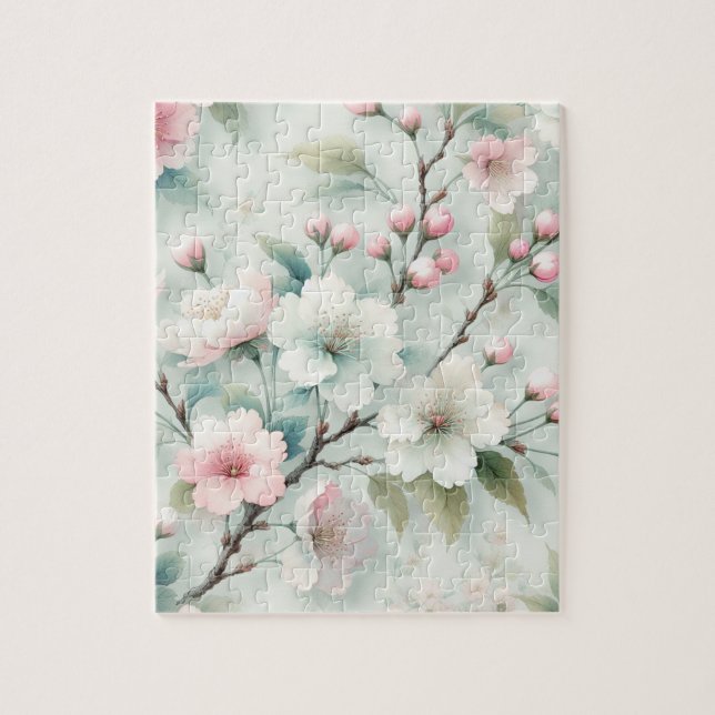 Puzzle Flor de Cerezo (Vertical)
