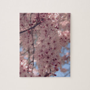 Puzzle Flor de cerezo Japón bonito rosa floral único