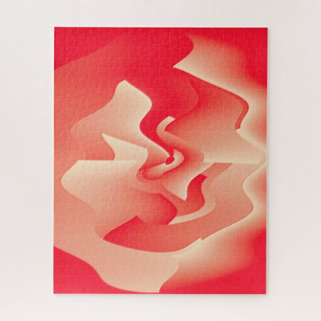 Puzzle flor de coral (Vertical)