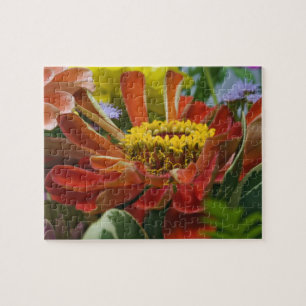 Puzzle flor de crisantemo