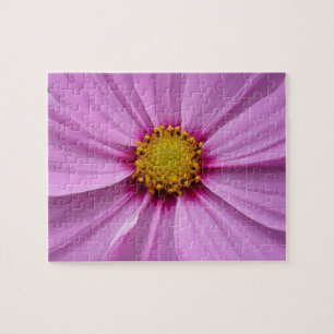 Puzzle Flor de flores silvestres rosadas Cosmos