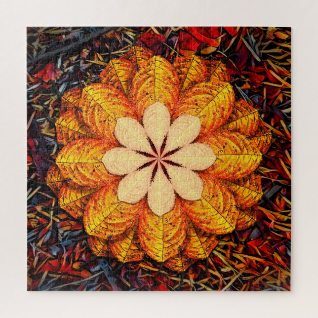 Puzzle Flor de Hoja (Vertical)