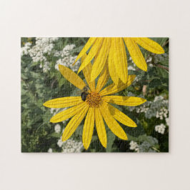 Puzzle Flor de Jerusalén con abeja