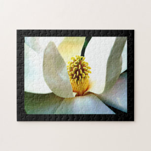 Puzzle Flor de Magnolia Macro