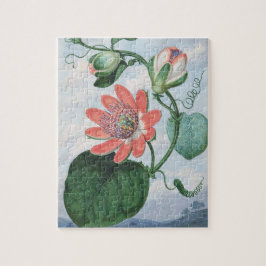 Puzzle Flor de pasión (1799), por Sydenham Teak Edwards.