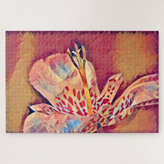 Puzzle Flor de Tigre (Horizontal)