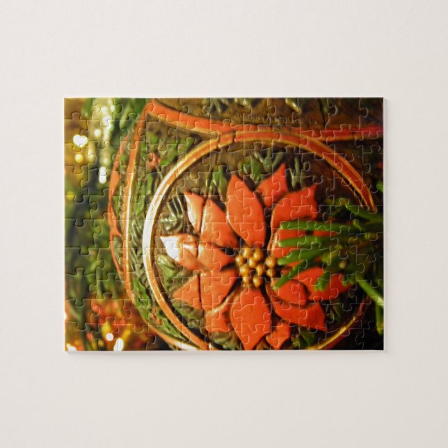 Puzzle Flor del navidad (Horizontal)