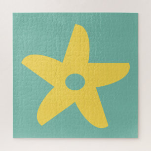 Puzzle Flor divertida
