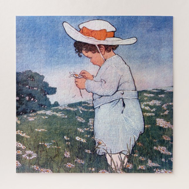 Puzzle Flor Fortune Tell, Jessie Willcox Smith (Vertical)