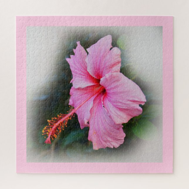 Puzzle Flor hibiscus (Vertical)