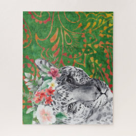 Puzzle Flor Leopard Jungle Batik