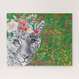 Puzzle Flor Leopard Jungle Batik