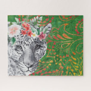 Puzzle Flor Leopard Jungle Batik
