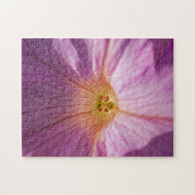 Puzzle Flor magenta (Horizontal)