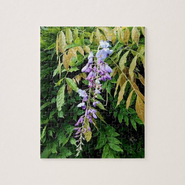 Puzzle Flor morada (Vertical)