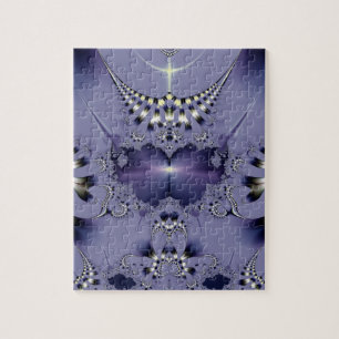 Puzzle Flor Morada