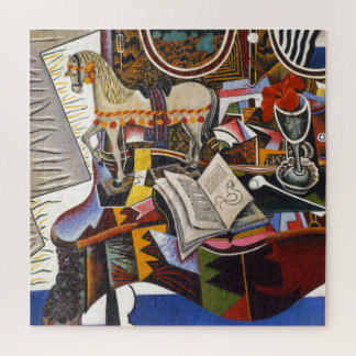 Puzzle Flor roja de encino de caballo por Joan Miro Pintu