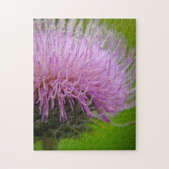 Puzzle flor rosa (Vertical)